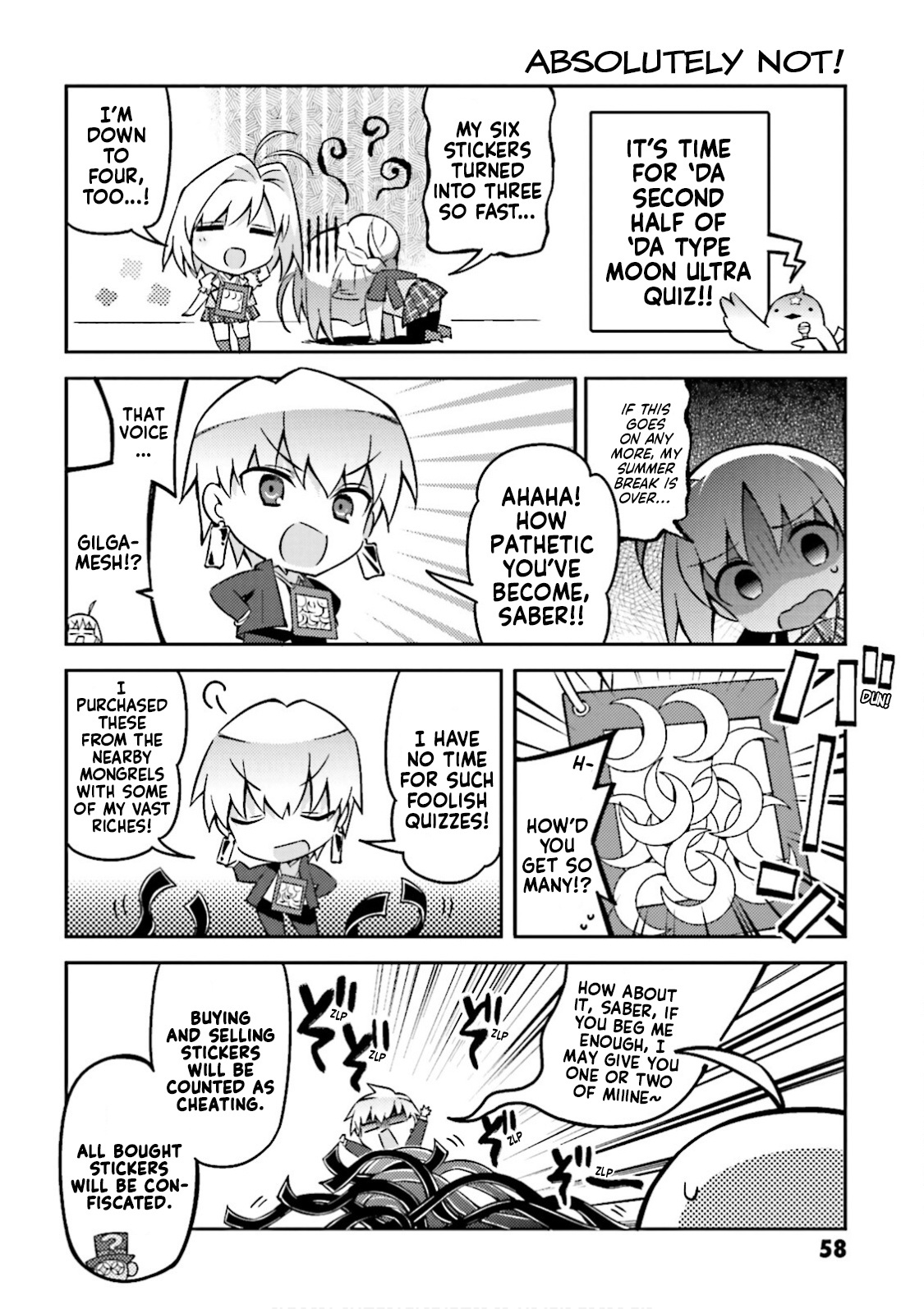 Type-Moon Gakuen - Chibi Chuki! Chapter 19 #2