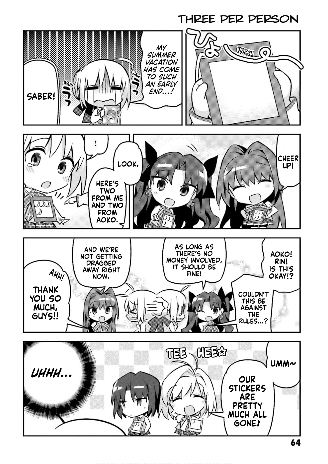 Type-Moon Gakuen - Chibi Chuki! Chapter 19 #8