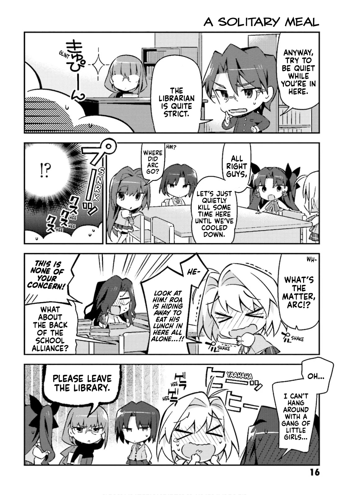 Type-Moon Gakuen - Chibi Chuki! Chapter 16 #6