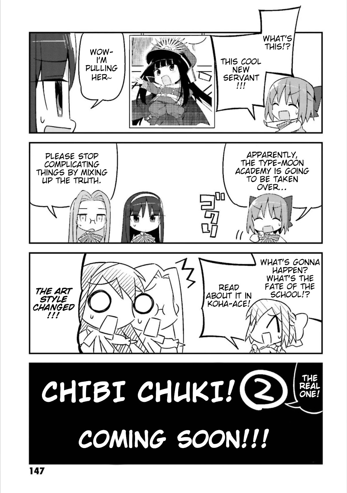 Type-Moon Gakuen - Chibi Chuki! Chapter 7.5 #18
