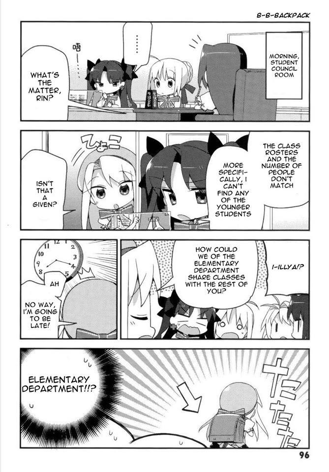 Type-Moon Gakuen - Chibi Chuki! Chapter 6 #1