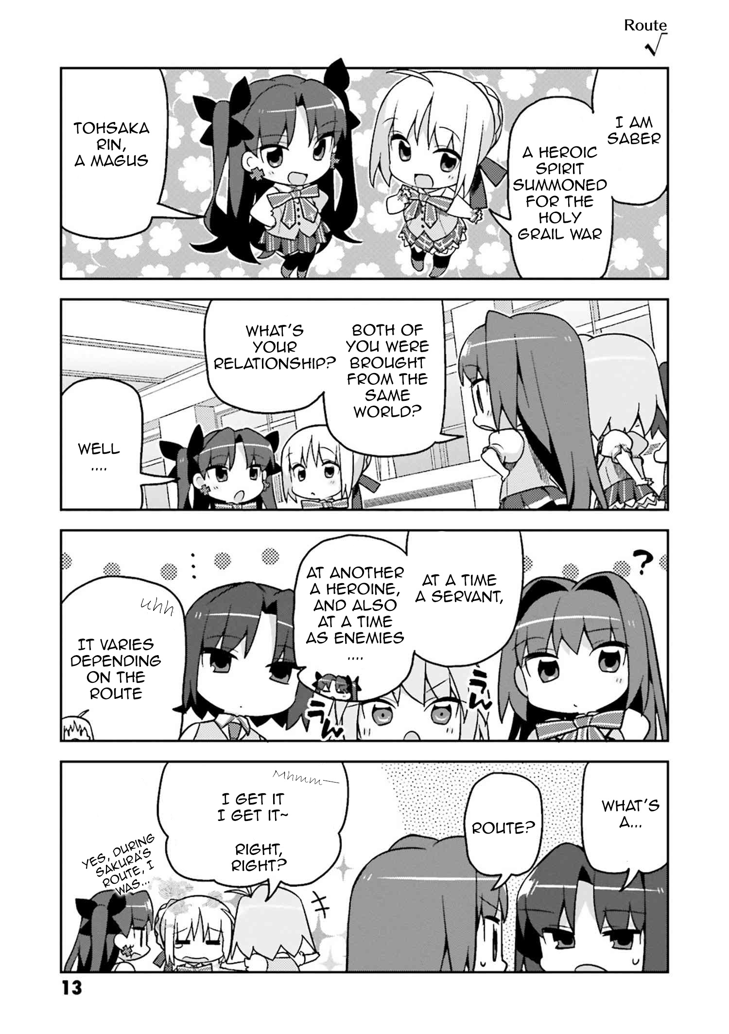 Type-Moon Gakuen - Chibi Chuki! Chapter 1 #15