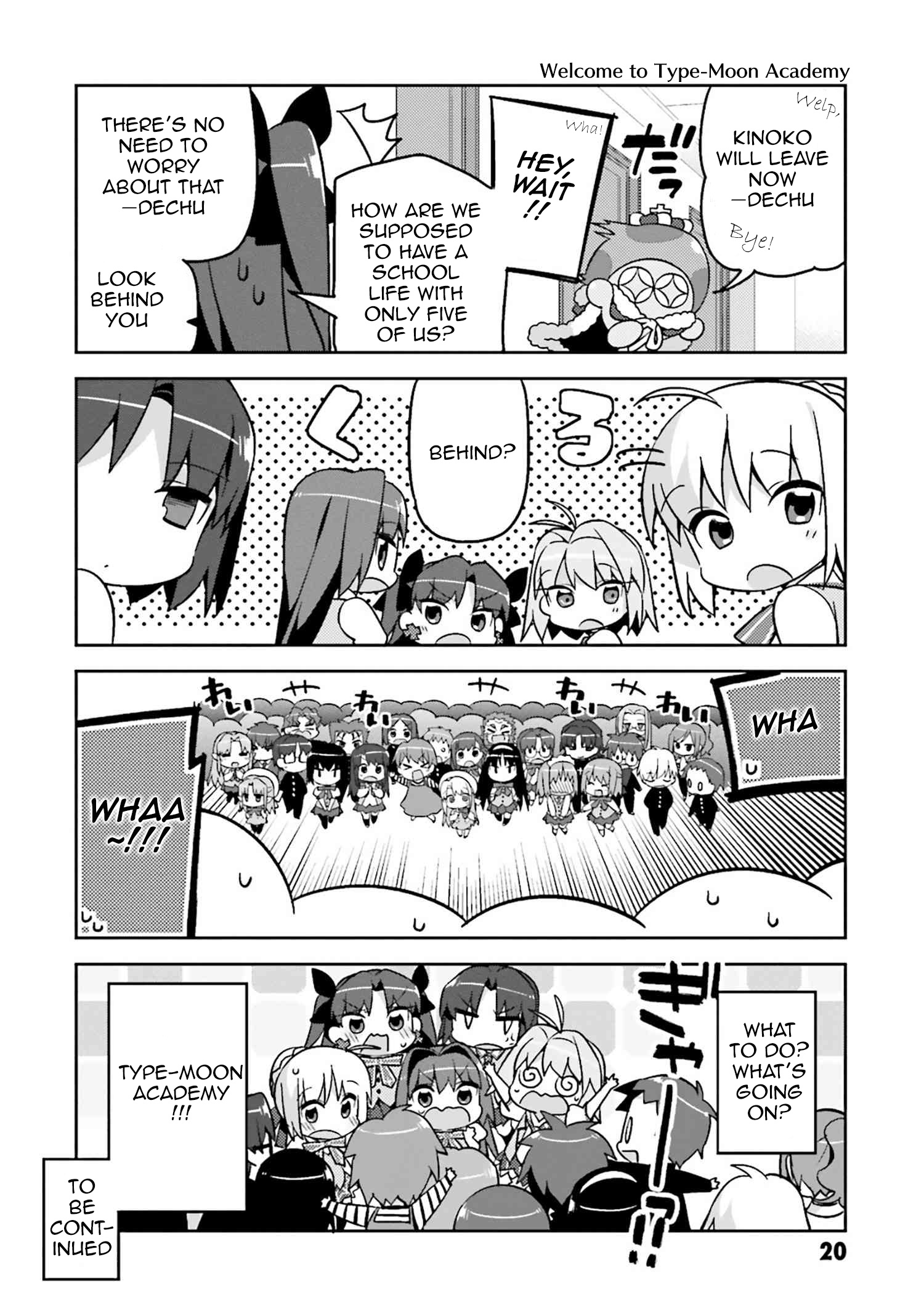 Type-Moon Gakuen - Chibi Chuki! Chapter 1 #22