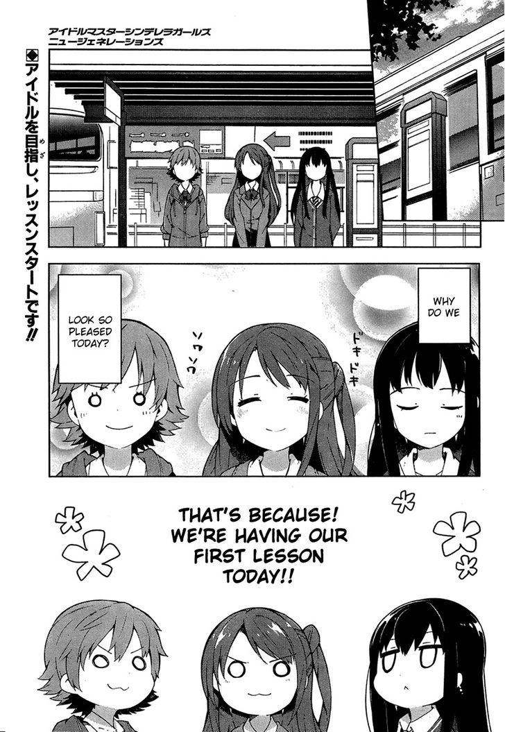 The Idolm@ster: Cinderella Girls - New Generations Chapter 2 #1