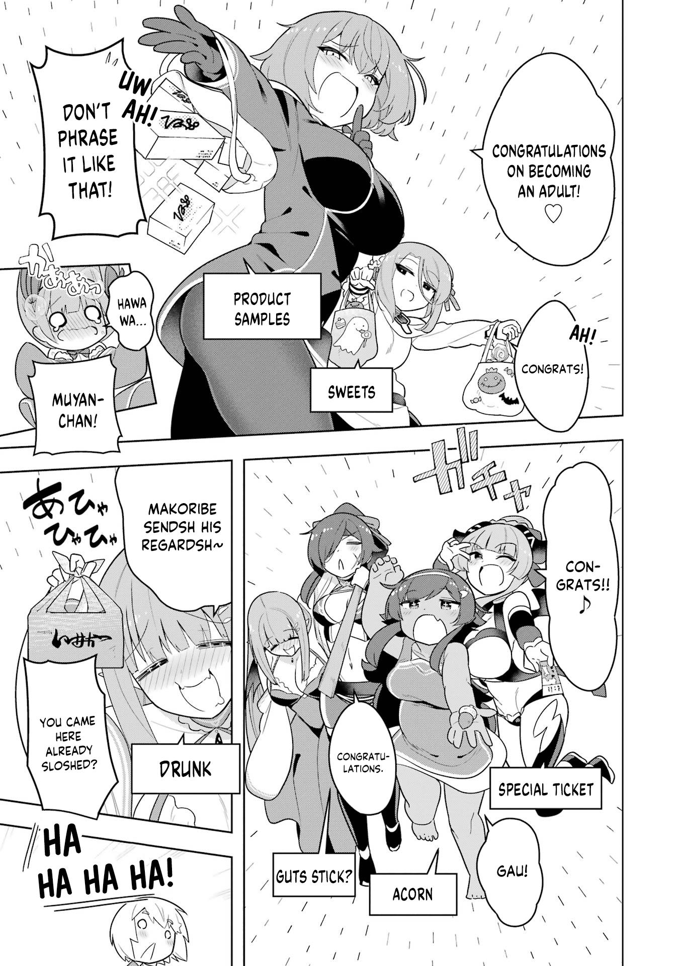 Though Young People Recoil From Entering The Black Magic Industry, I Found Its Treatment Of Employees Quite Good When I Entered It, And The President And Familiar Are Cute Too So Everything Is Awesome Chapter 46 #5