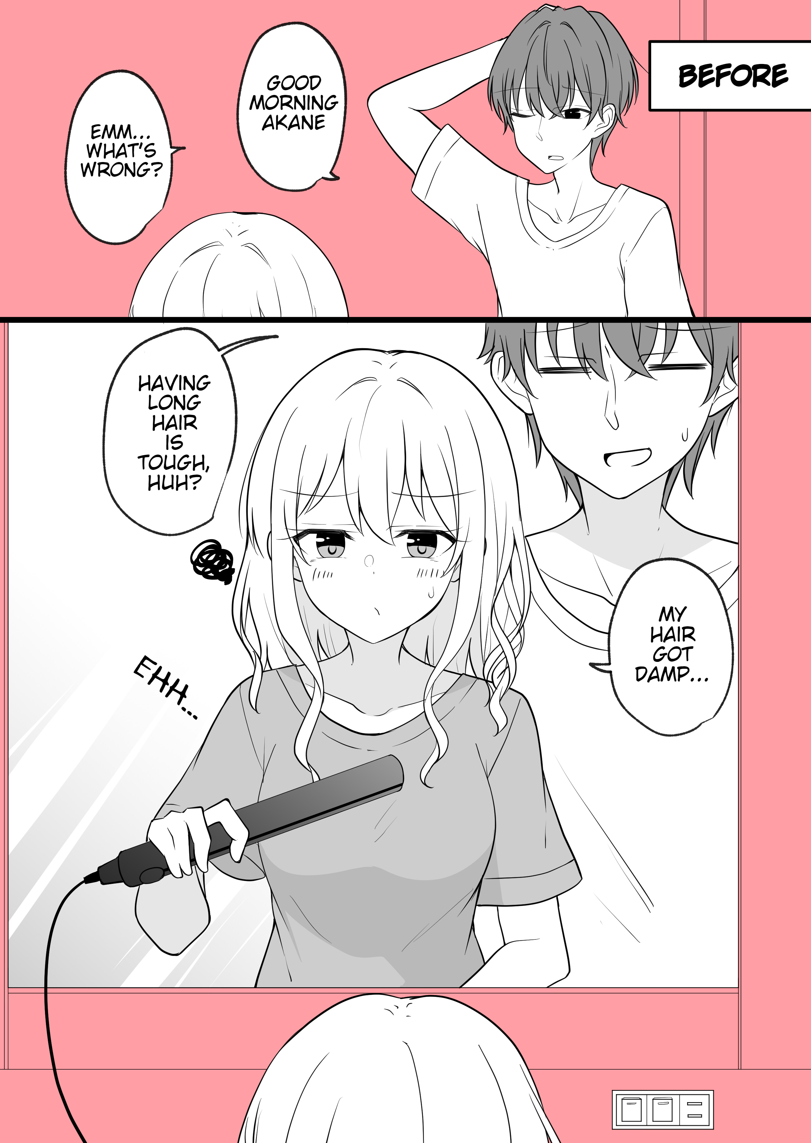 Daily Life Of A Couple In Which The Boyfriend Became A Girl One Day Chapter 22 #1