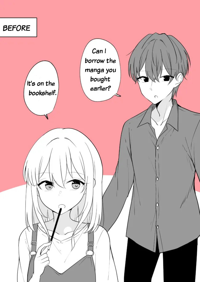 Daily Life Of A Couple In Which The Boyfriend Became A Girl One Day Chapter 13 #1