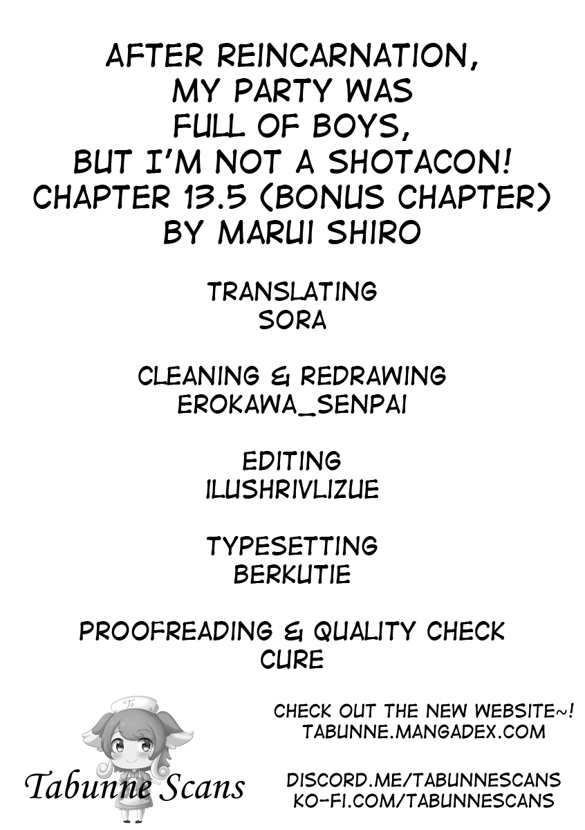 After Reincarnation, My Party Was Full Of Traps, But I'm Not A Shotacon! Chapter 13.5 #20