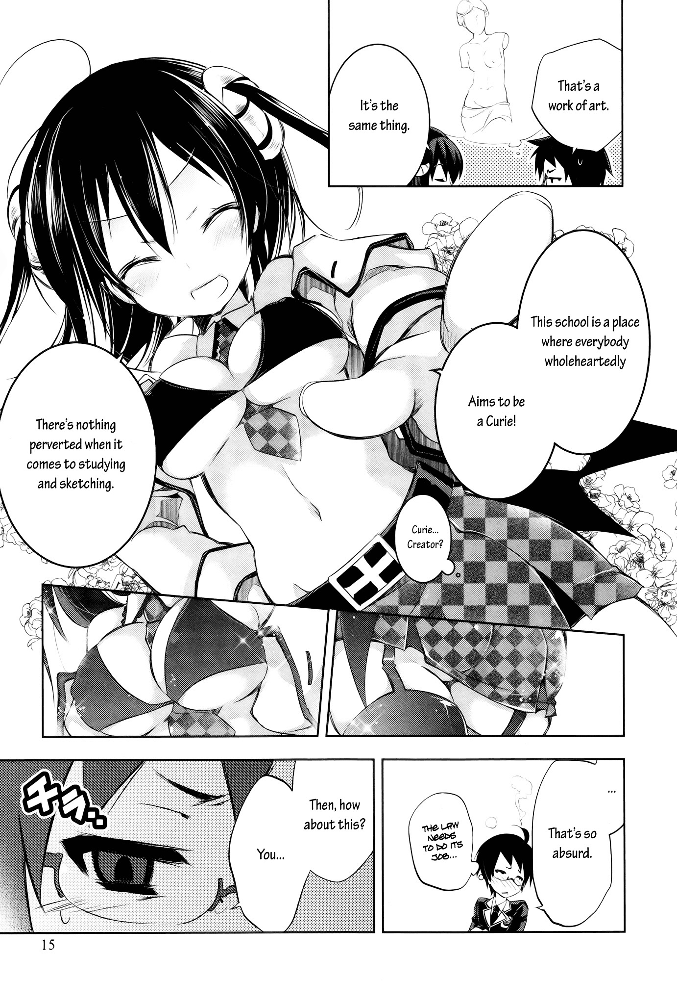 Kebukurohatsu, Zensekai Yuki! Chapter 1 #15