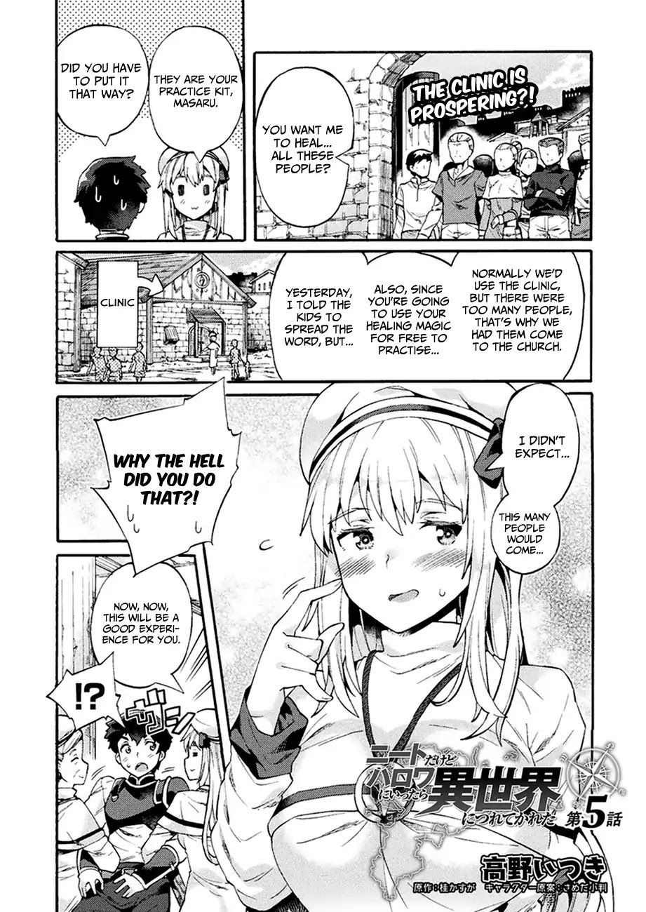 Neet Dakedo Hello Work Ni Ittara Isekai Ni Tsuretekareta Chapter 5 #2