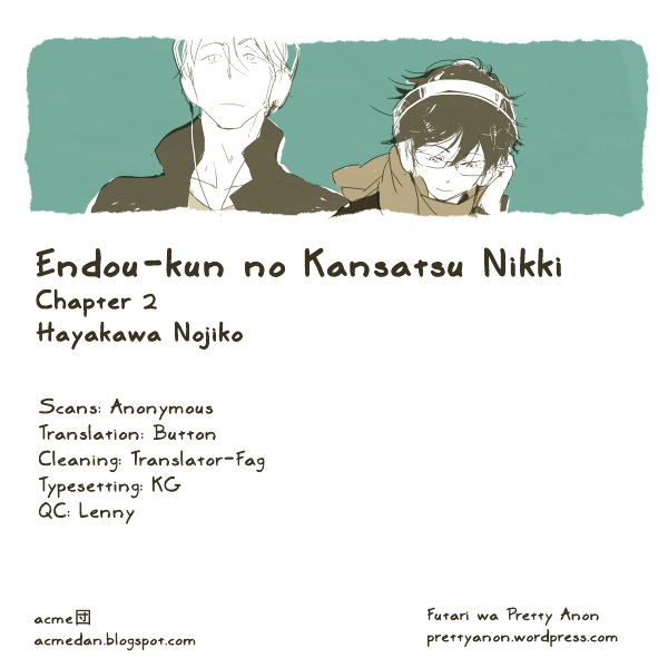 Endou-Kun No Kansatsu Nikki Chapter 2 #1