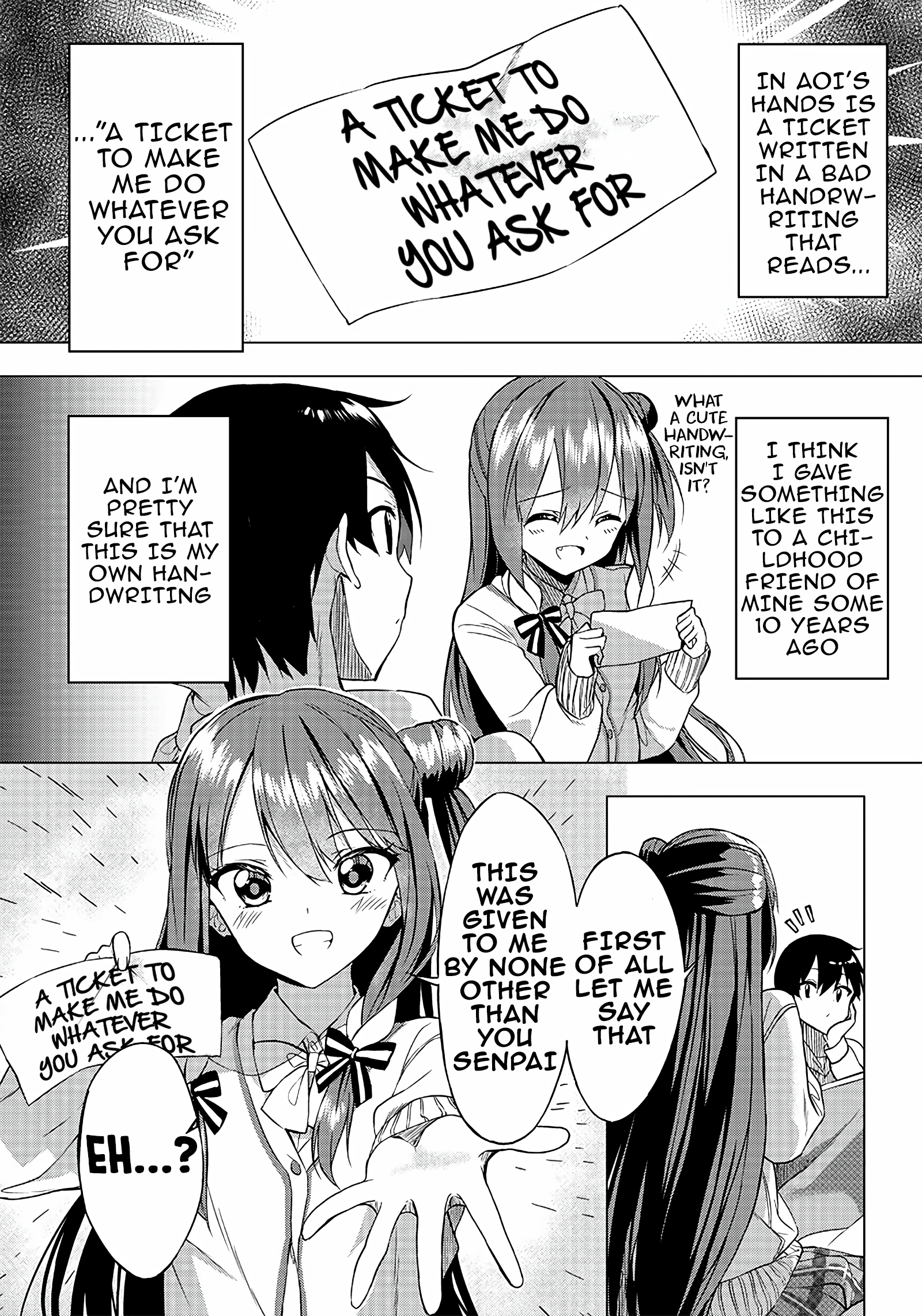 Kiite Kuremasu Yo Ne? Senpai Chapter 1 #12