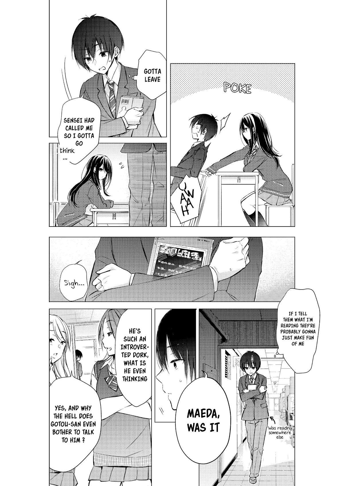 Gotou-San Wa Furimukasetai! (Pixiv Serialization) Chapter 3 #3