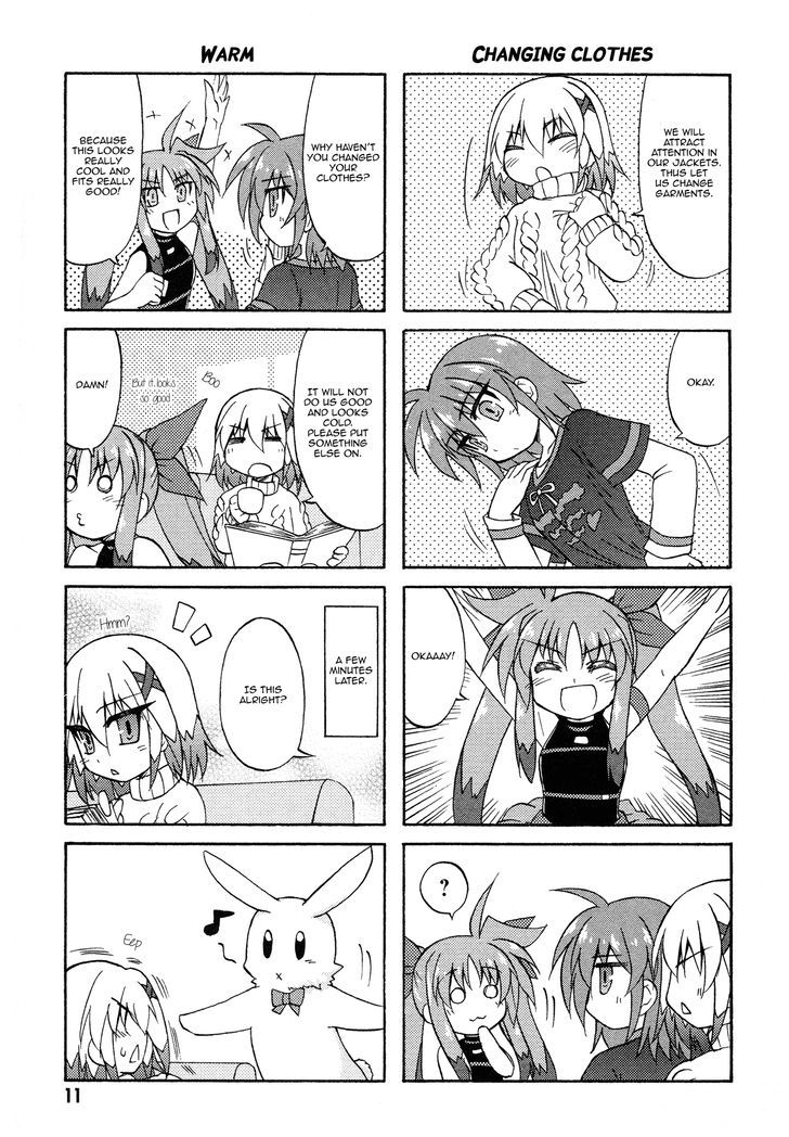 Mahou Shoujo Lyrical Nanoha A's Portable - The Gears Of Destiny - Material Musume. Chapter 1 #8