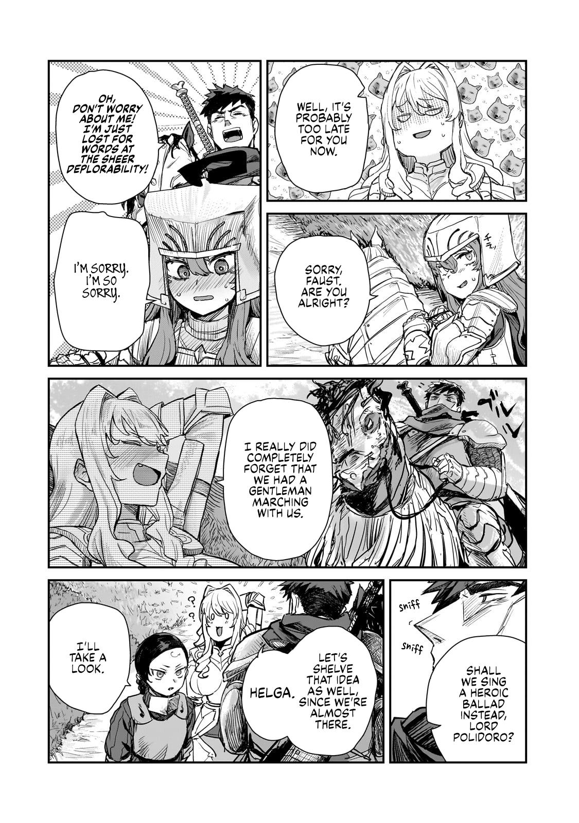 Virgin Knight Who Is The Frontier Lord In The Gender Switched World Chapter 5 #4