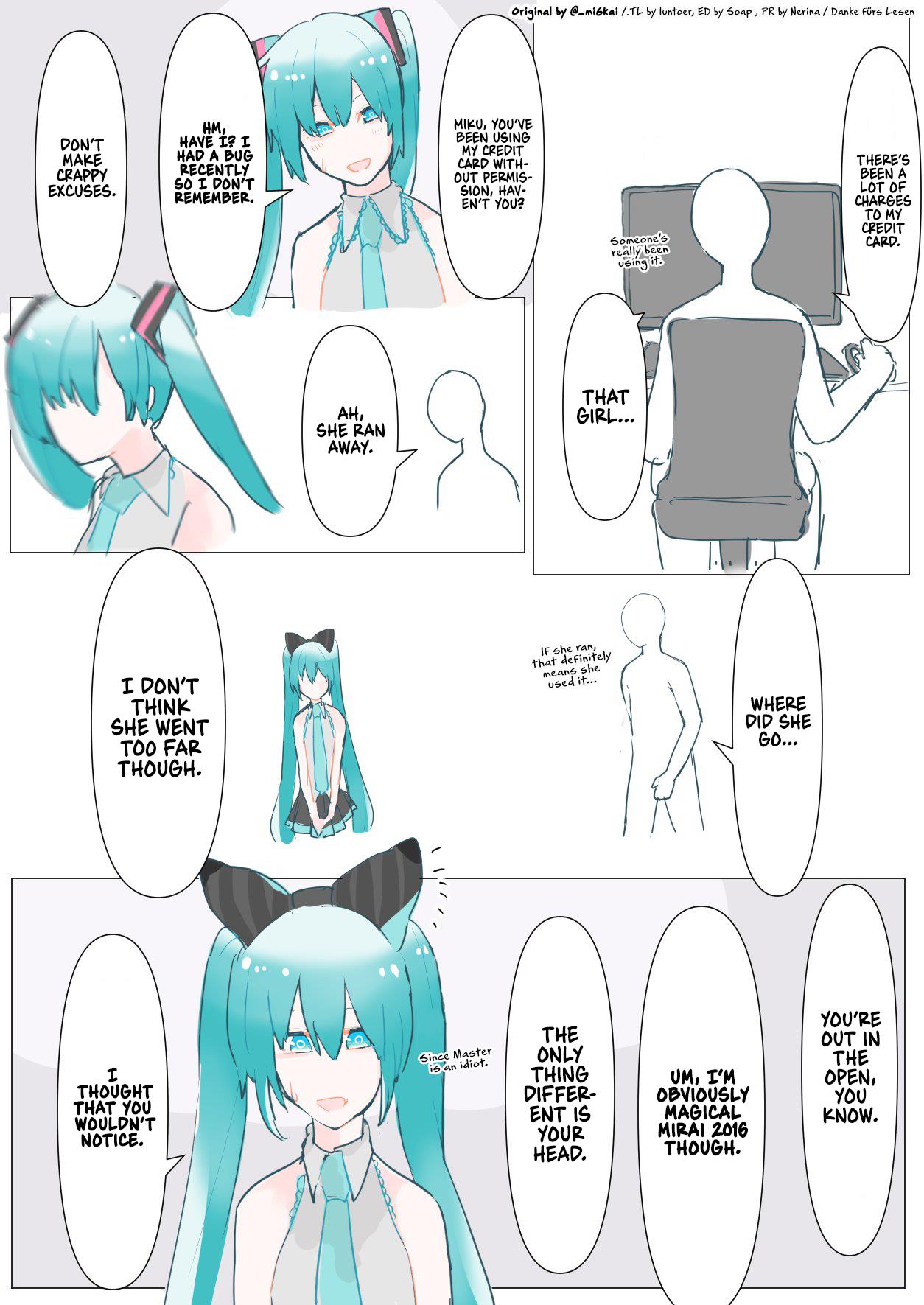 The Daily Life Of Master & Hatsune Miku Chapter 34 #1