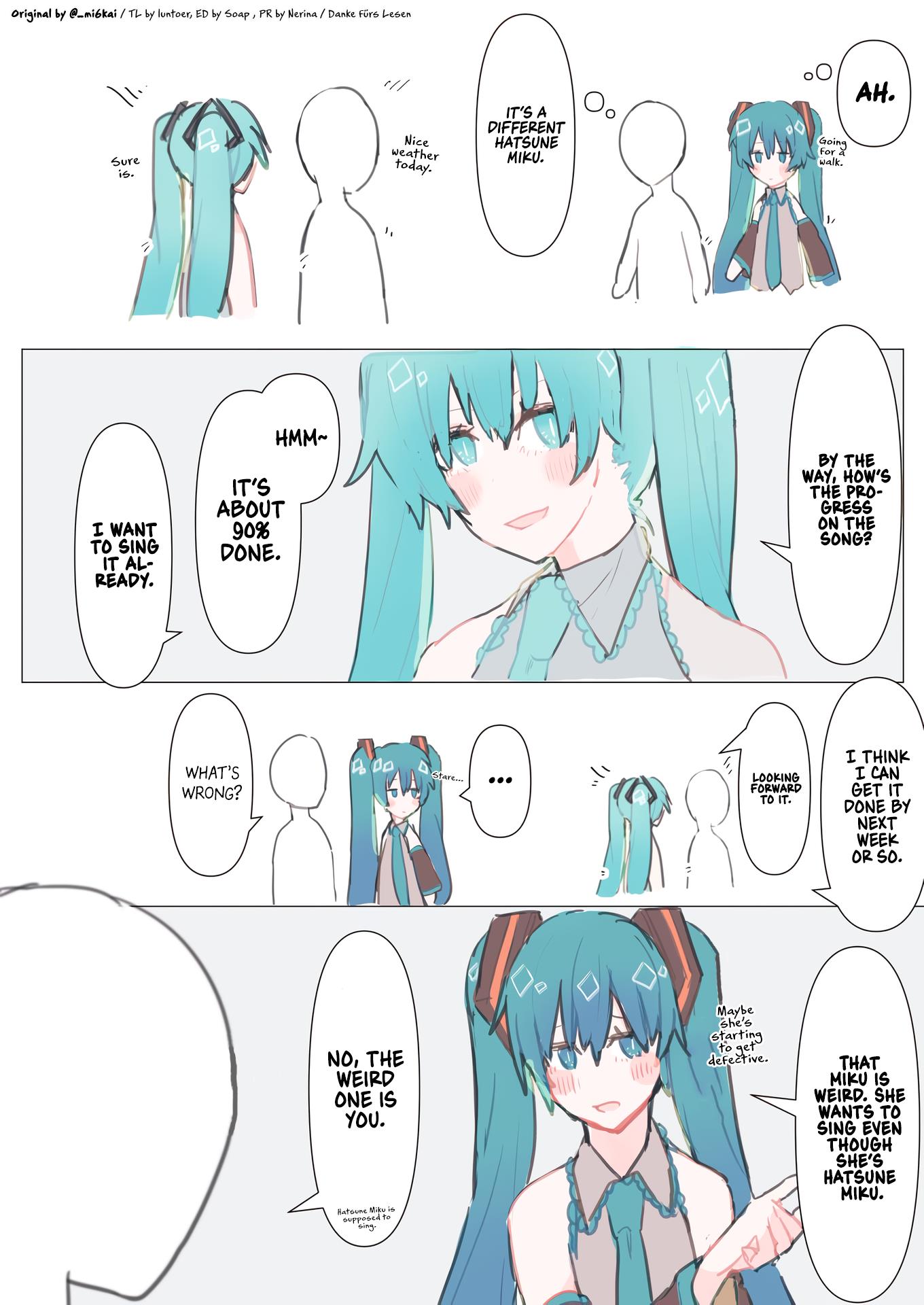 The Daily Life Of Master & Hatsune Miku Chapter 29 #1