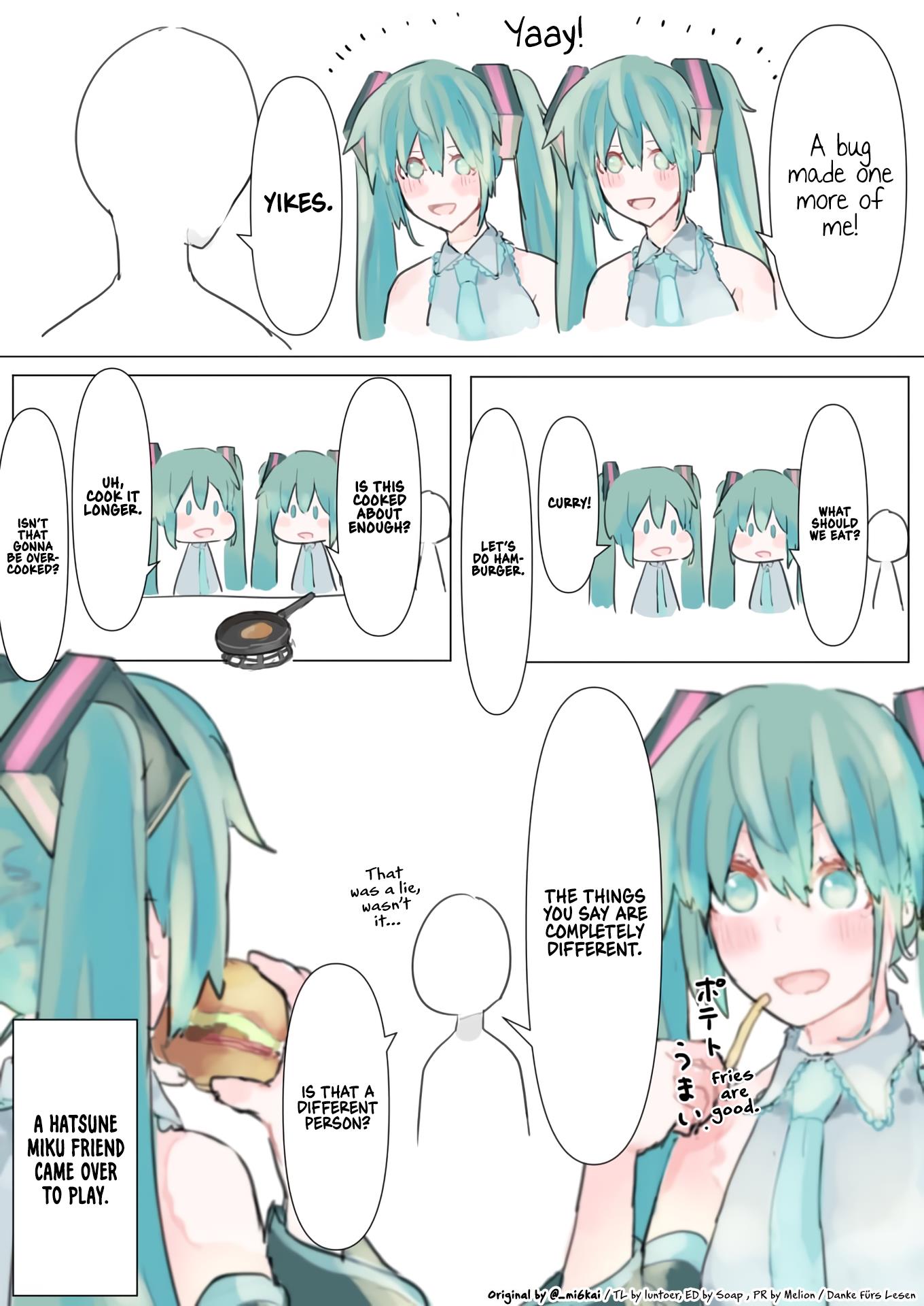 The Daily Life Of Master & Hatsune Miku Chapter 25 #1