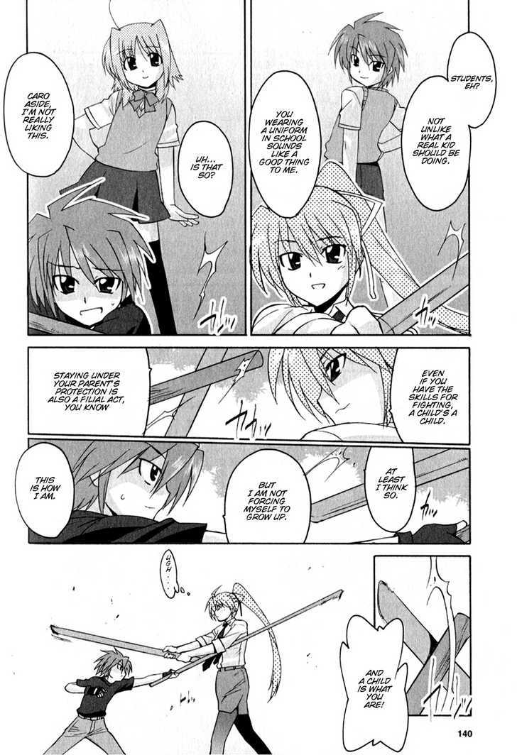 Mahou Shoujo Lyrical Nanoha Strikers The Comics Chapter 13 #14