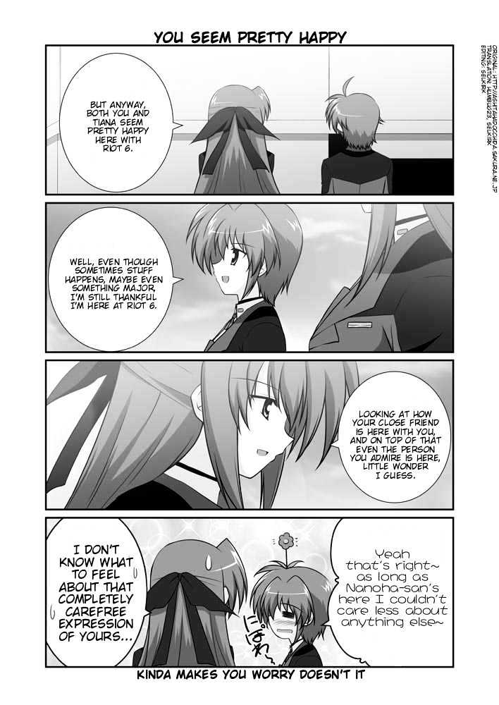 Mahou Shoujo Lyrical Nanoha Strikers The Comics Chapter 11.2 #6