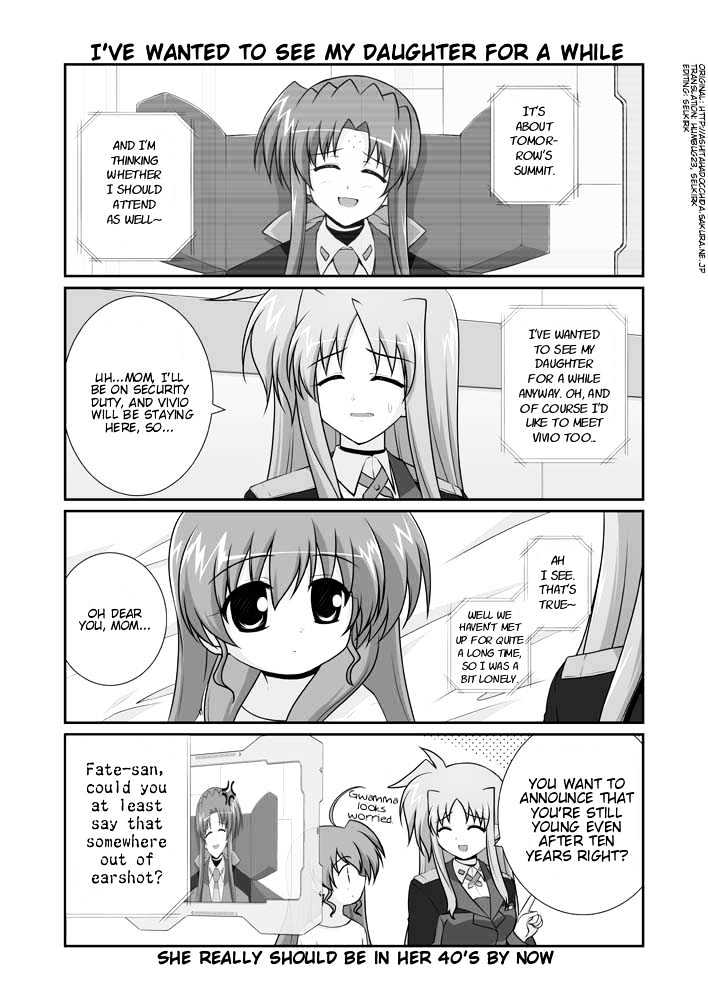 Mahou Shoujo Lyrical Nanoha Strikers The Comics Chapter 11.2 #8