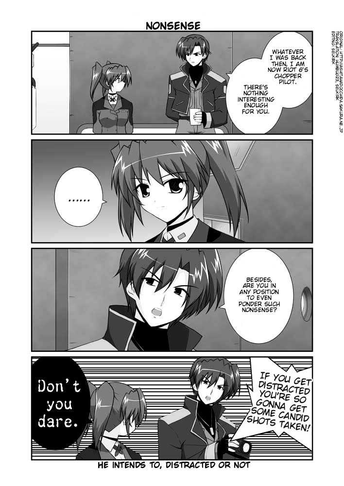 Mahou Shoujo Lyrical Nanoha Strikers The Comics Chapter 11.2 #9