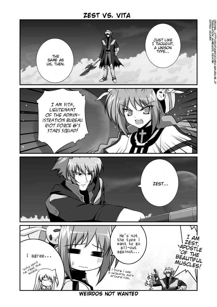 Mahou Shoujo Lyrical Nanoha Strikers The Comics Chapter 11.2 #12