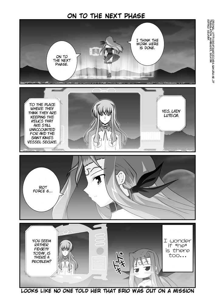 Mahou Shoujo Lyrical Nanoha Strikers The Comics Chapter 11.2 #13