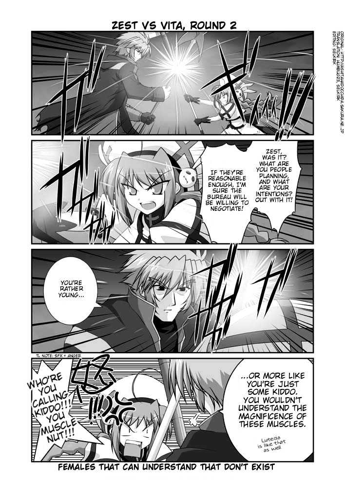 Mahou Shoujo Lyrical Nanoha Strikers The Comics Chapter 11.2 #14