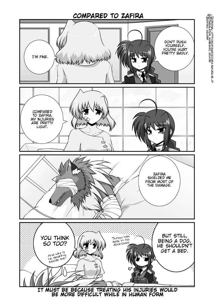 Mahou Shoujo Lyrical Nanoha Strikers The Comics Chapter 11.2 #22