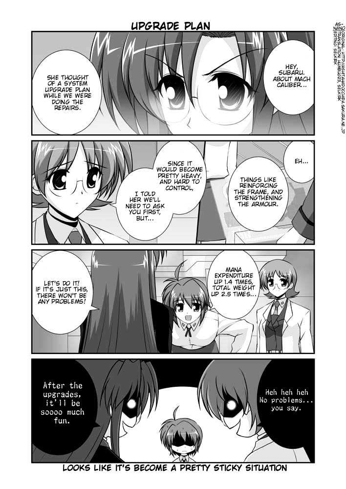 Mahou Shoujo Lyrical Nanoha Strikers The Comics Chapter 11.2 #29