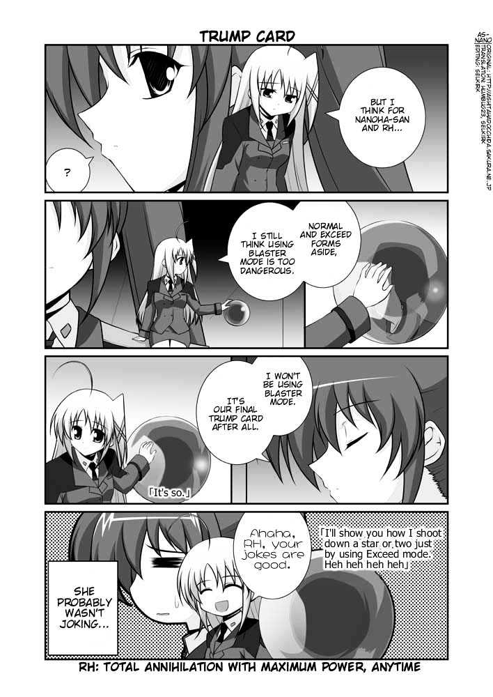 Mahou Shoujo Lyrical Nanoha Strikers The Comics Chapter 11.2 #30