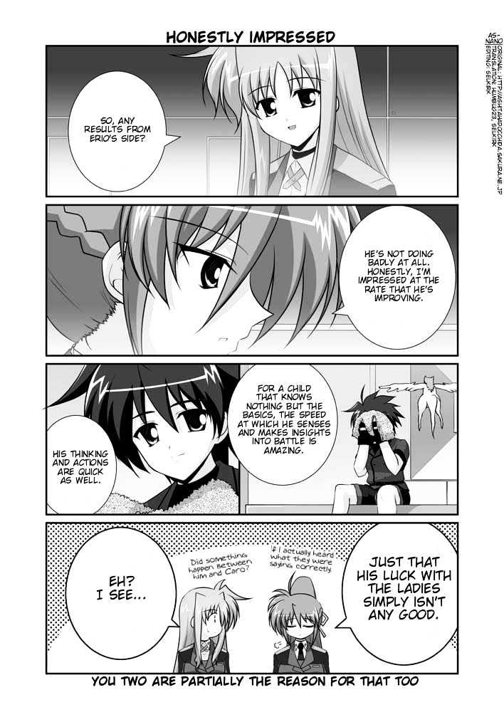 Mahou Shoujo Lyrical Nanoha Strikers The Comics Chapter 11.2 #32