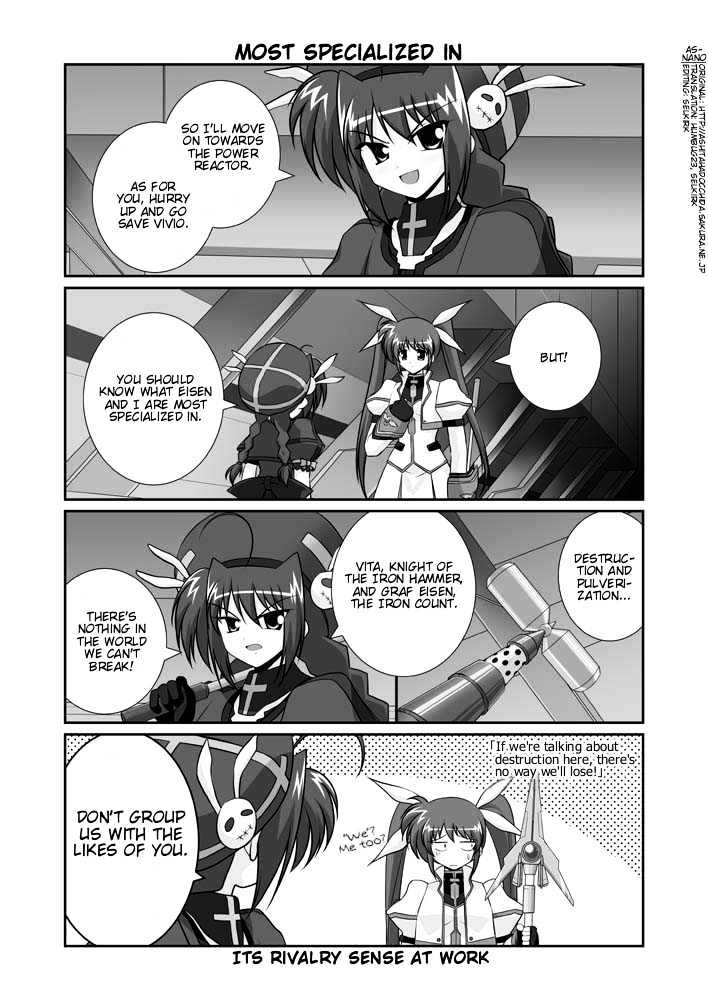 Mahou Shoujo Lyrical Nanoha Strikers The Comics Chapter 11.2 #46