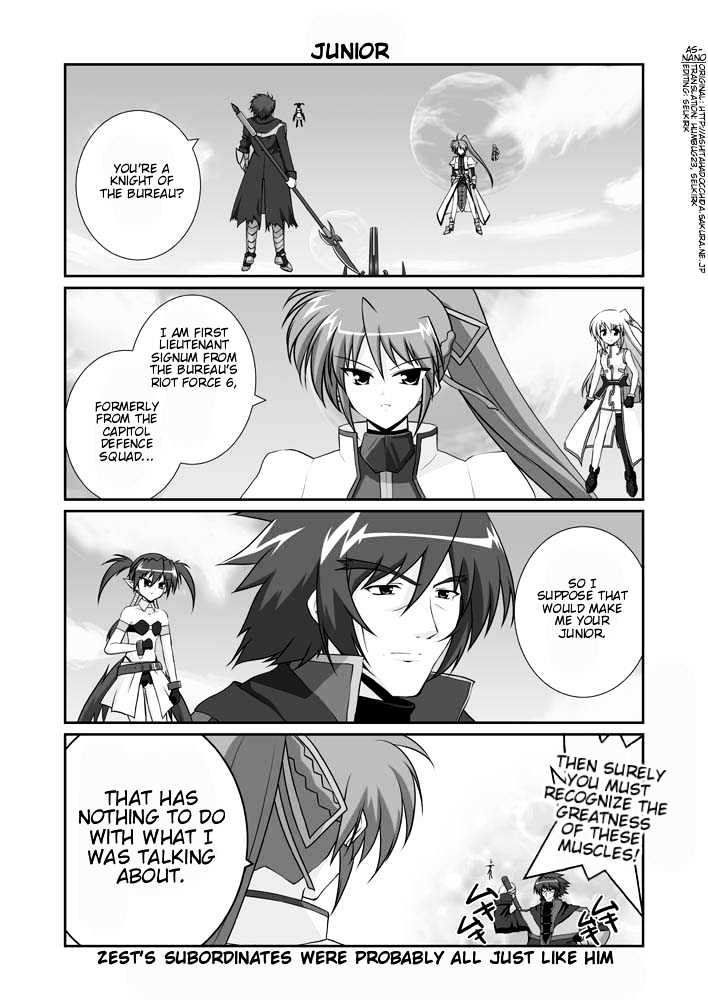 Mahou Shoujo Lyrical Nanoha Strikers The Comics Chapter 11.2 #49