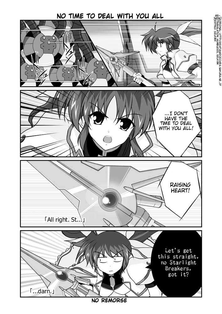 Mahou Shoujo Lyrical Nanoha Strikers The Comics Chapter 11.2 #56