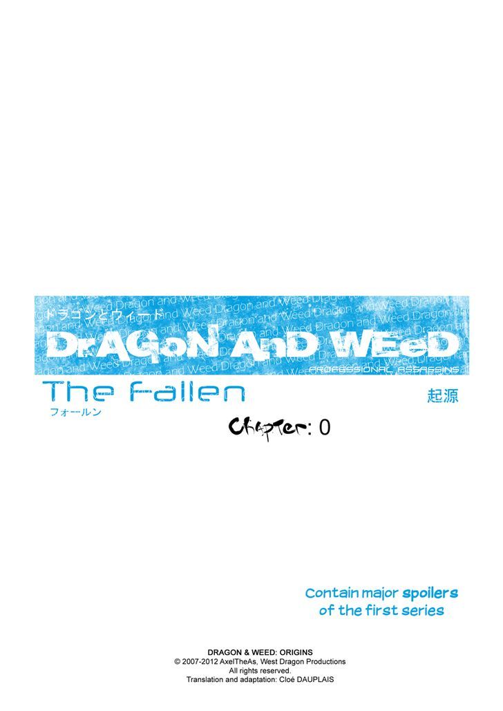 Dragon And Weed: Origins Second Chapter 0 #1