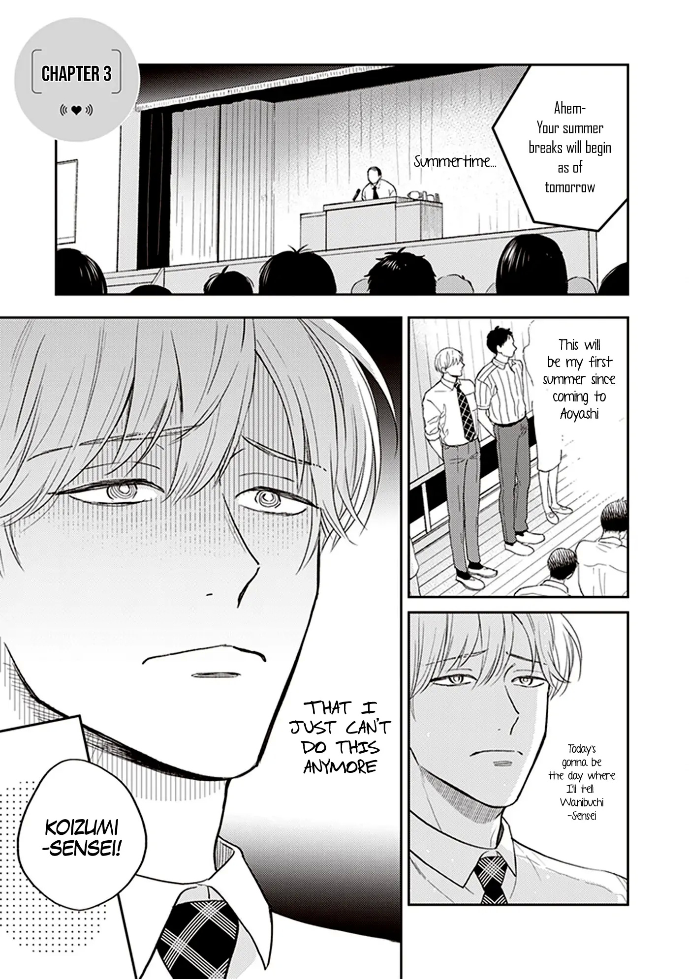 Koizumi-Sensei Doesn’T Want To Be Found Out Chapter 3 #4