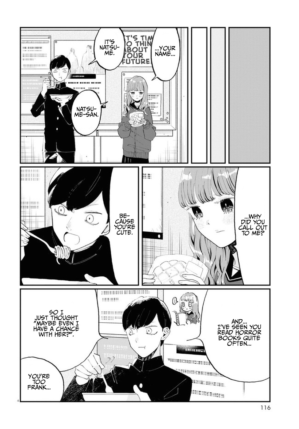 The Overly Straightforward Natsume-Kun Can't Properly Confess Chapter 1 #7