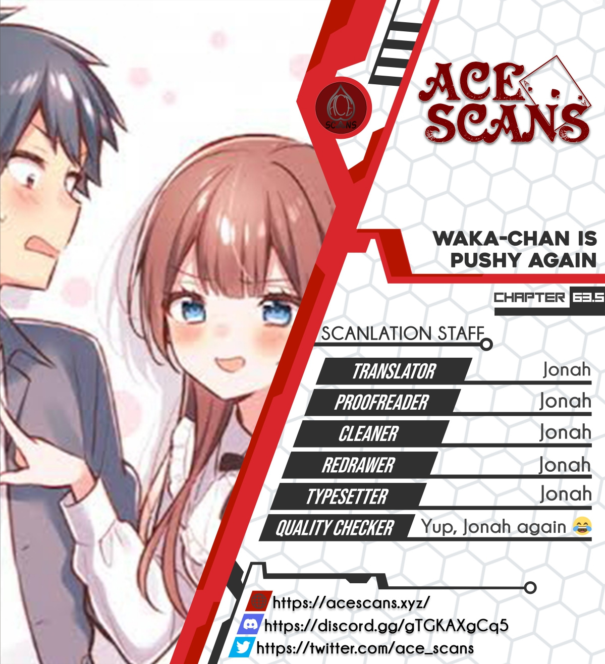 Waka-Chan Is Pushy Again Chapter 63.5 #1