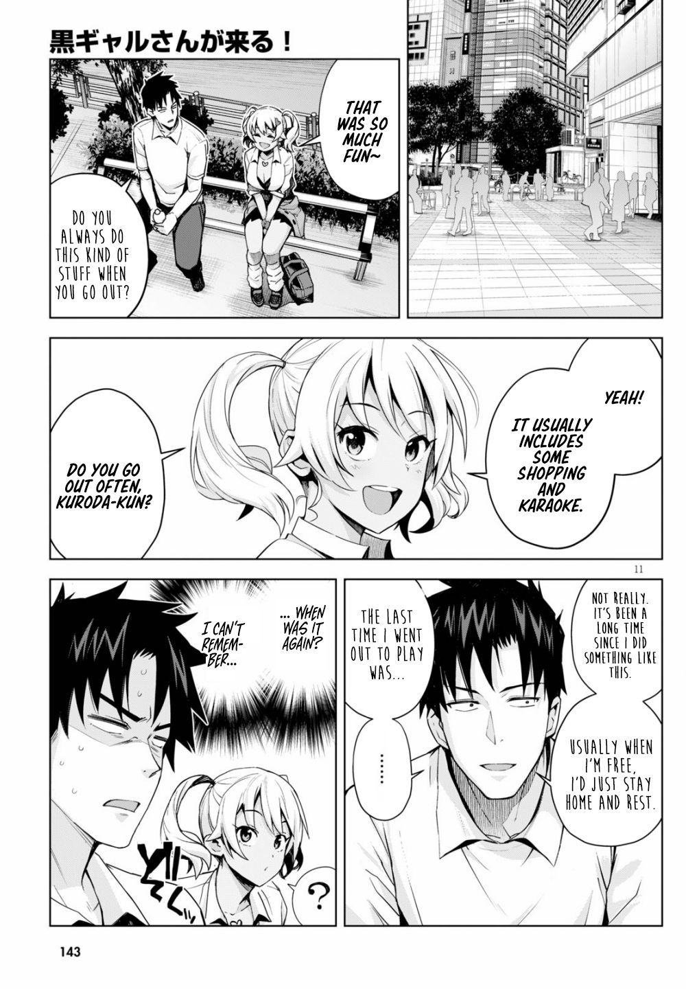 Kuro Gyaru-San Ga Kuru! Chapter 4 #12