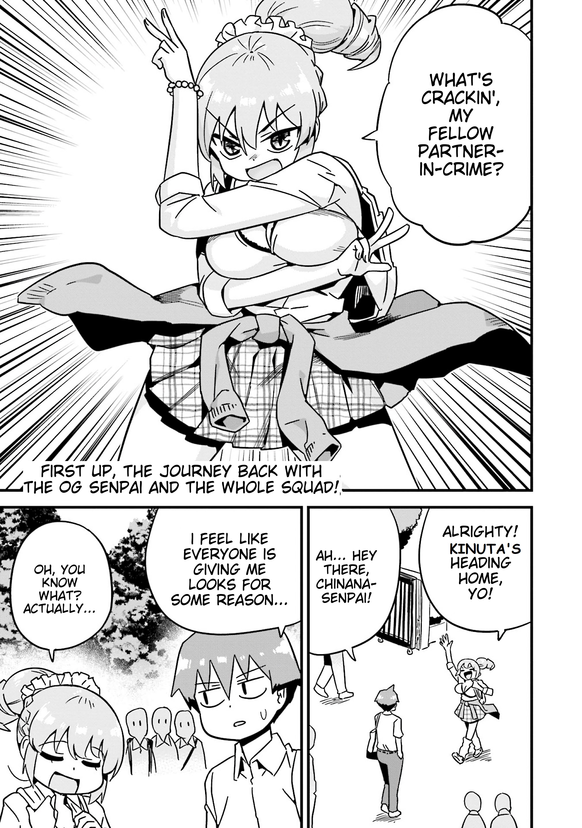 Uso-Bitch Senpai Chapter 28 #1