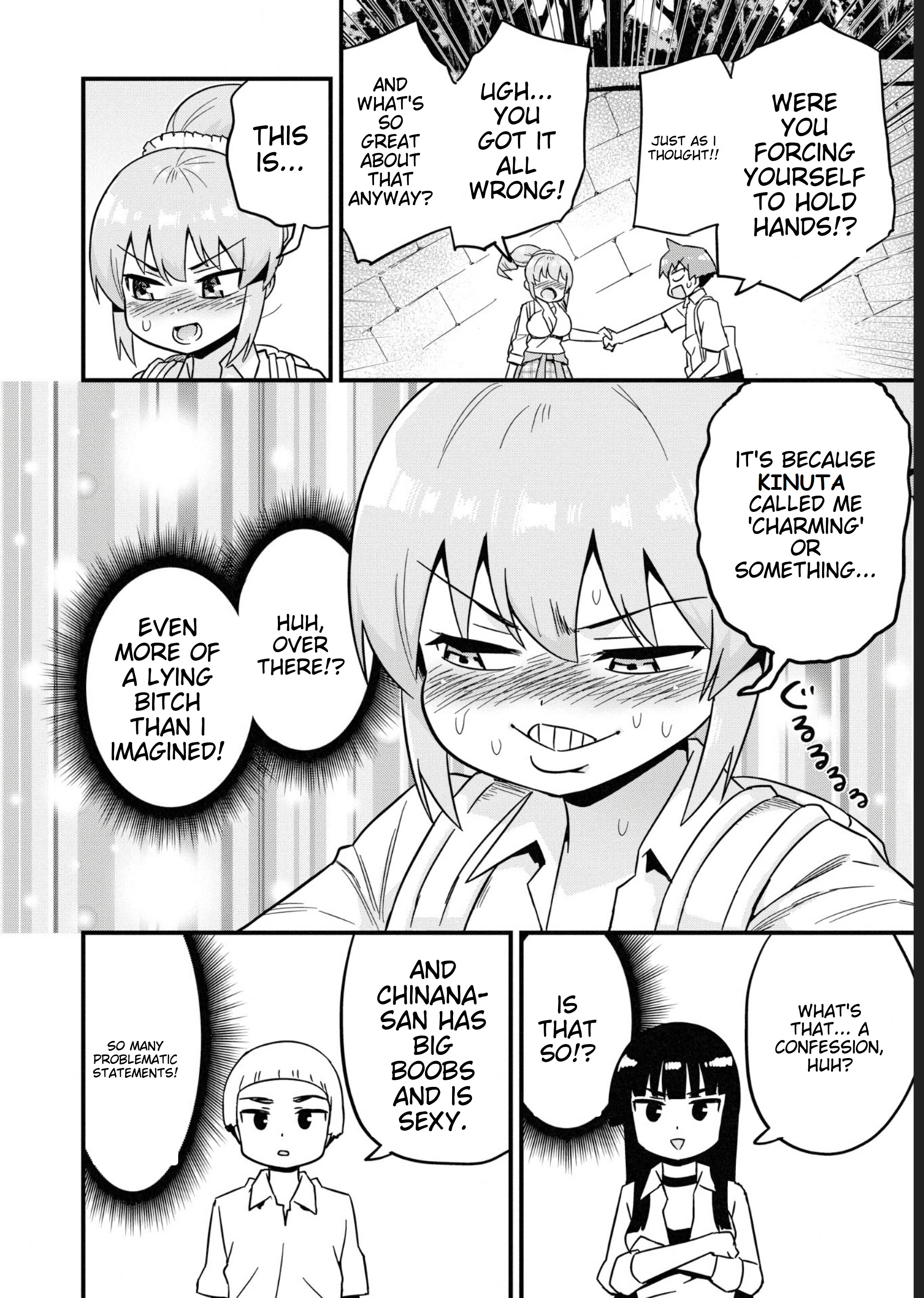 Uso-Bitch Senpai Chapter 28 #6