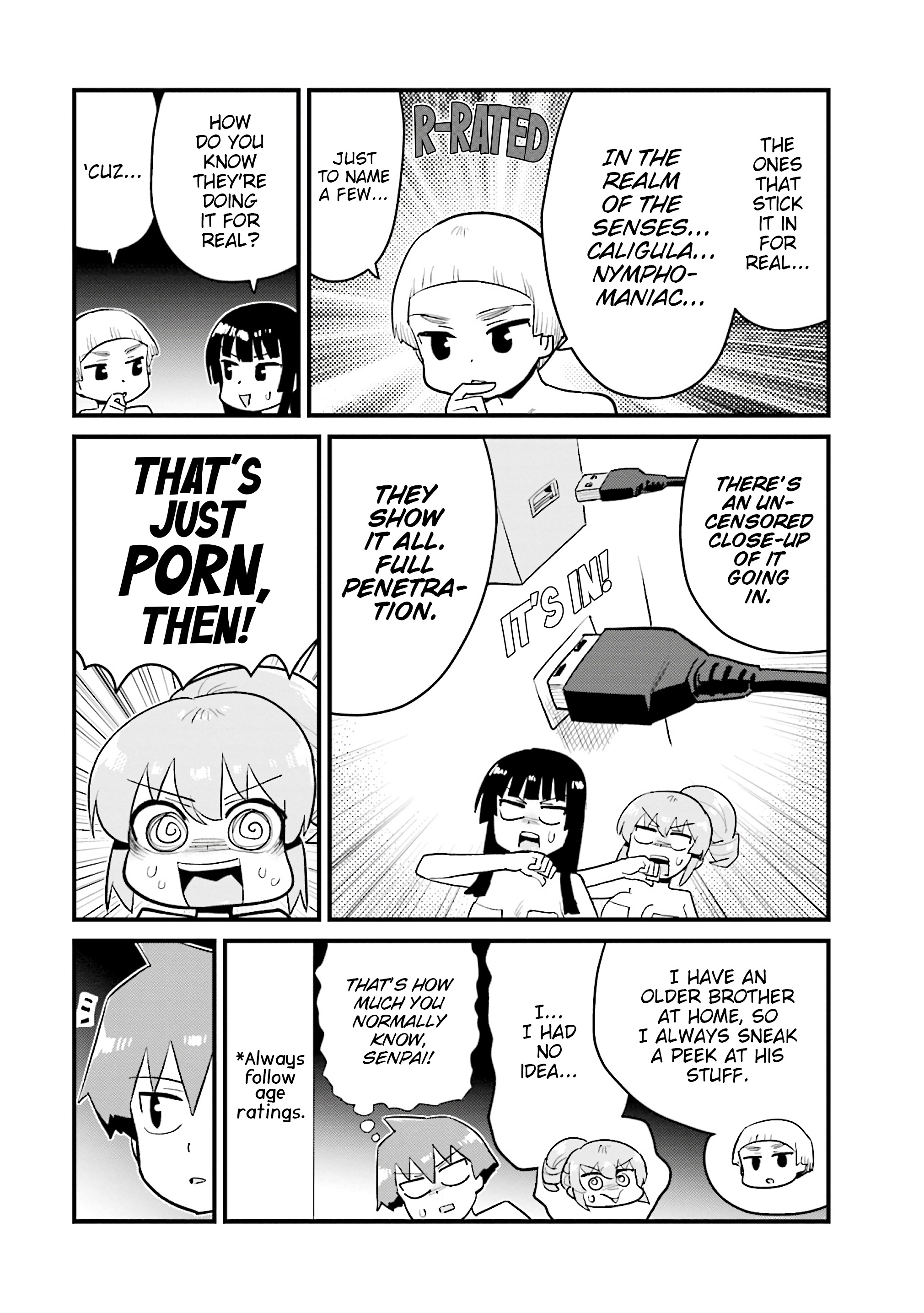 Uso-Bitch Senpai Chapter 23 #10