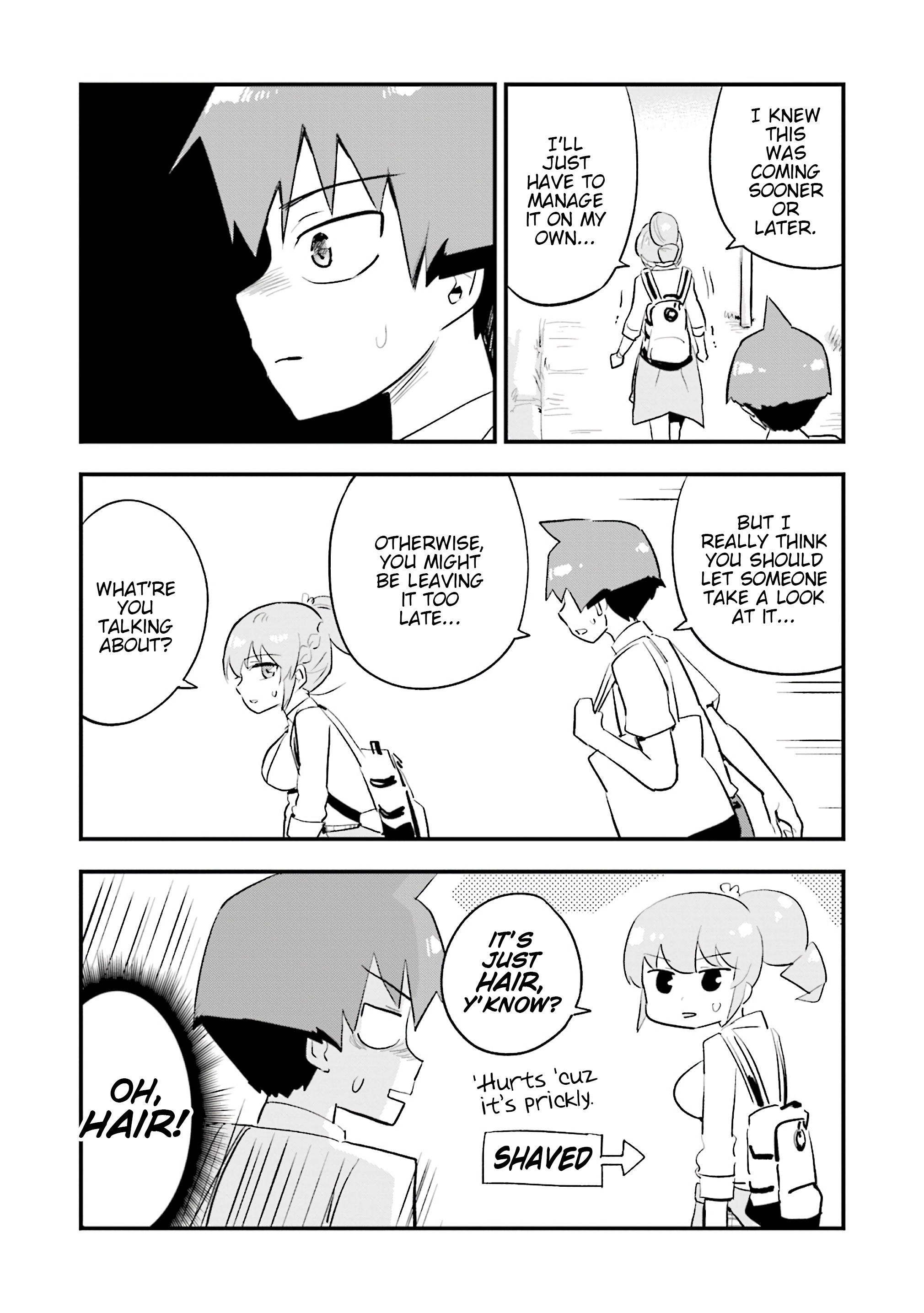 Uso-Bitch Senpai Chapter 20.5 #3