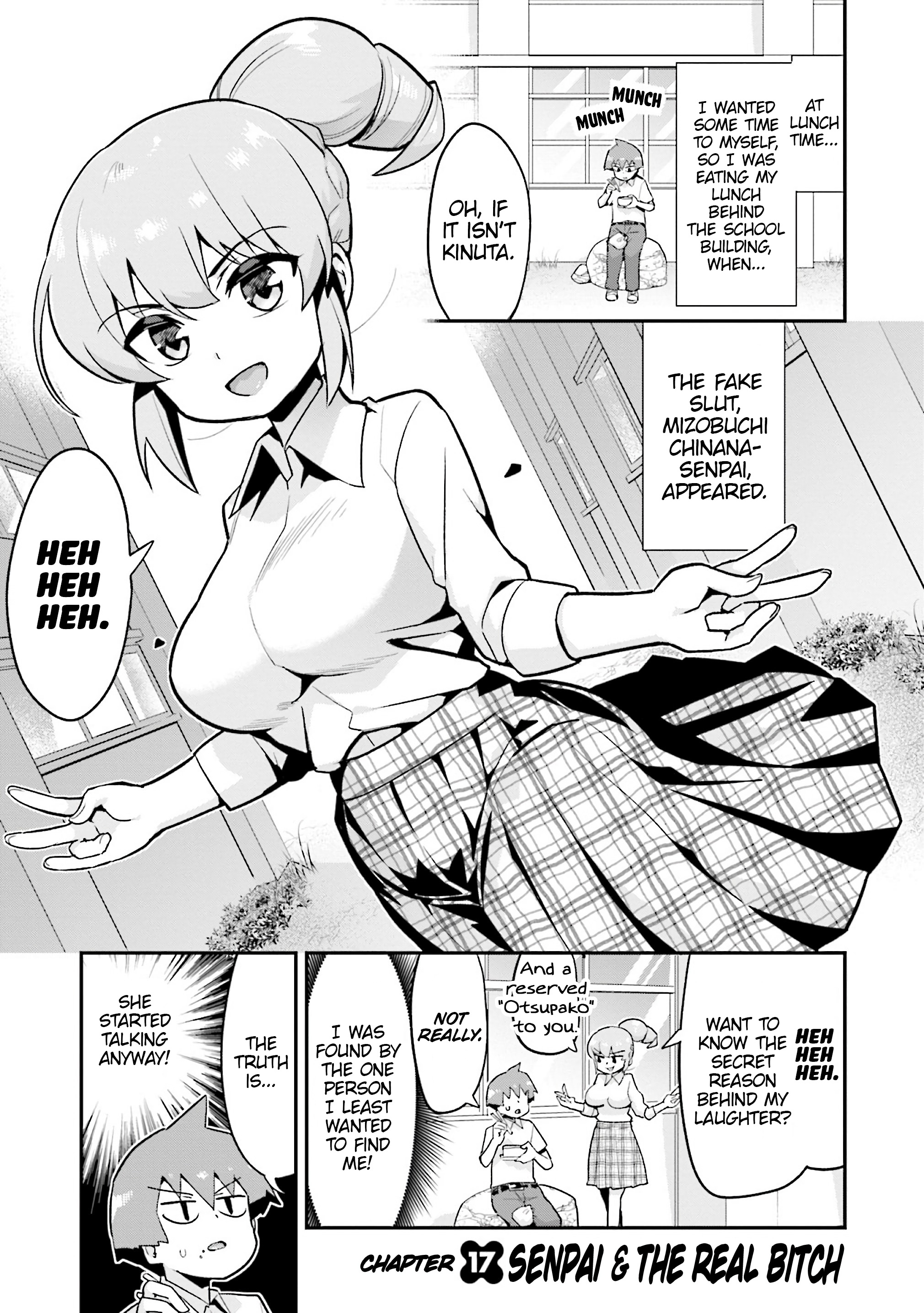 Uso-Bitch Senpai Chapter 17 #1