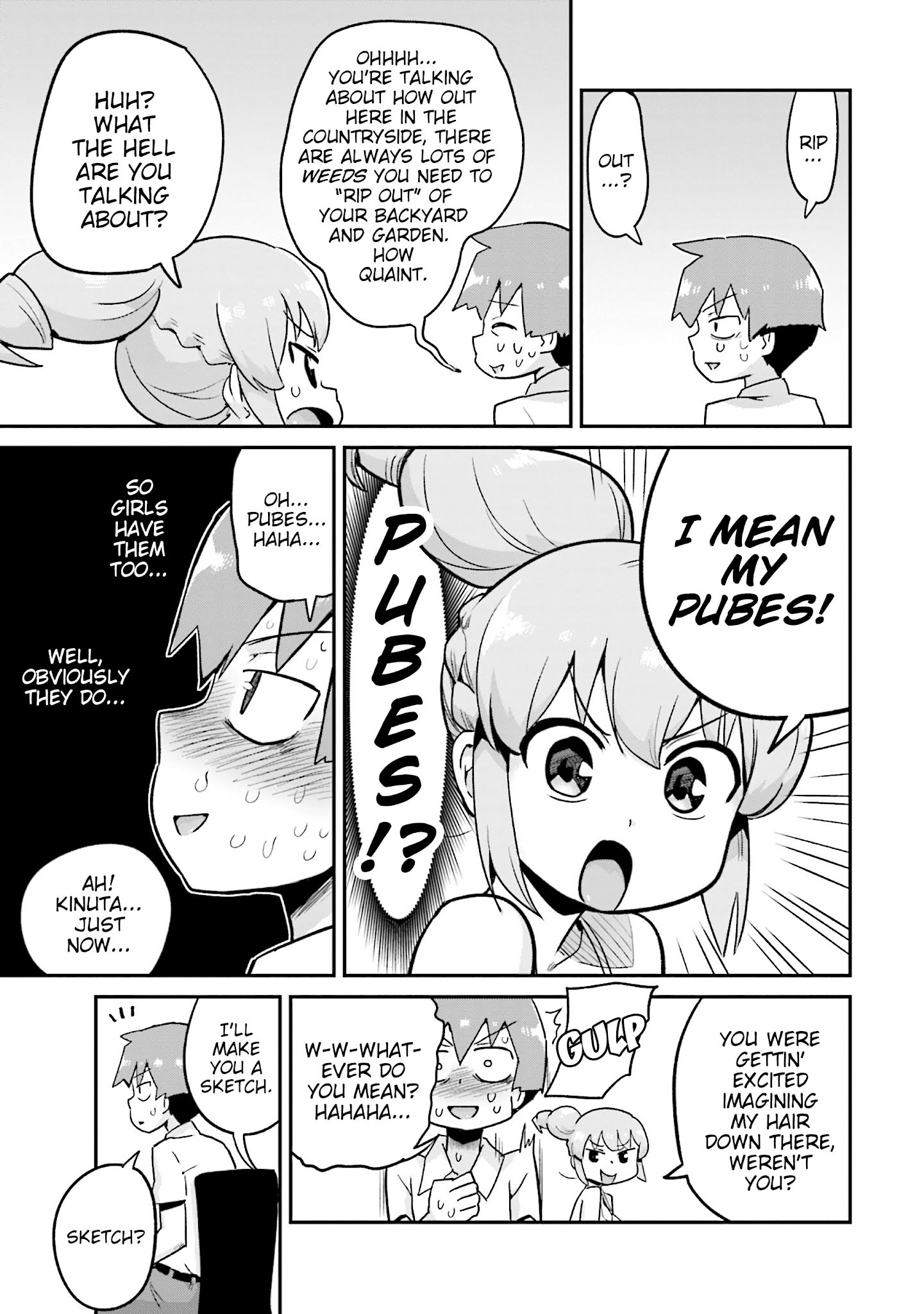 Uso-Bitch Senpai Chapter 15 #3