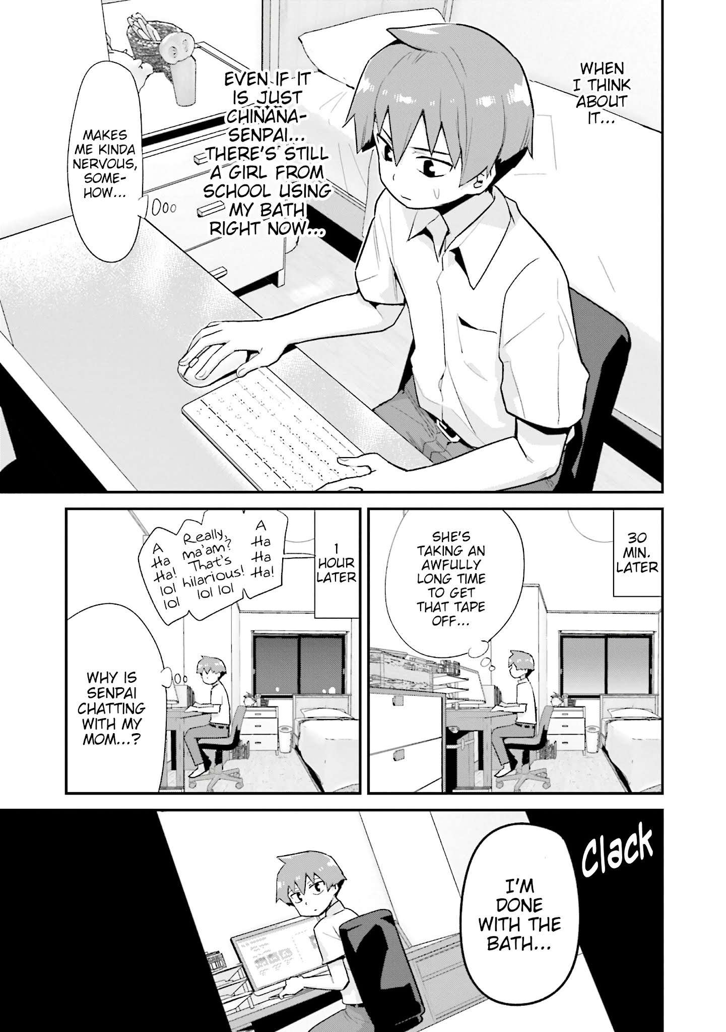 Uso-Bitch Senpai Chapter 15 #9