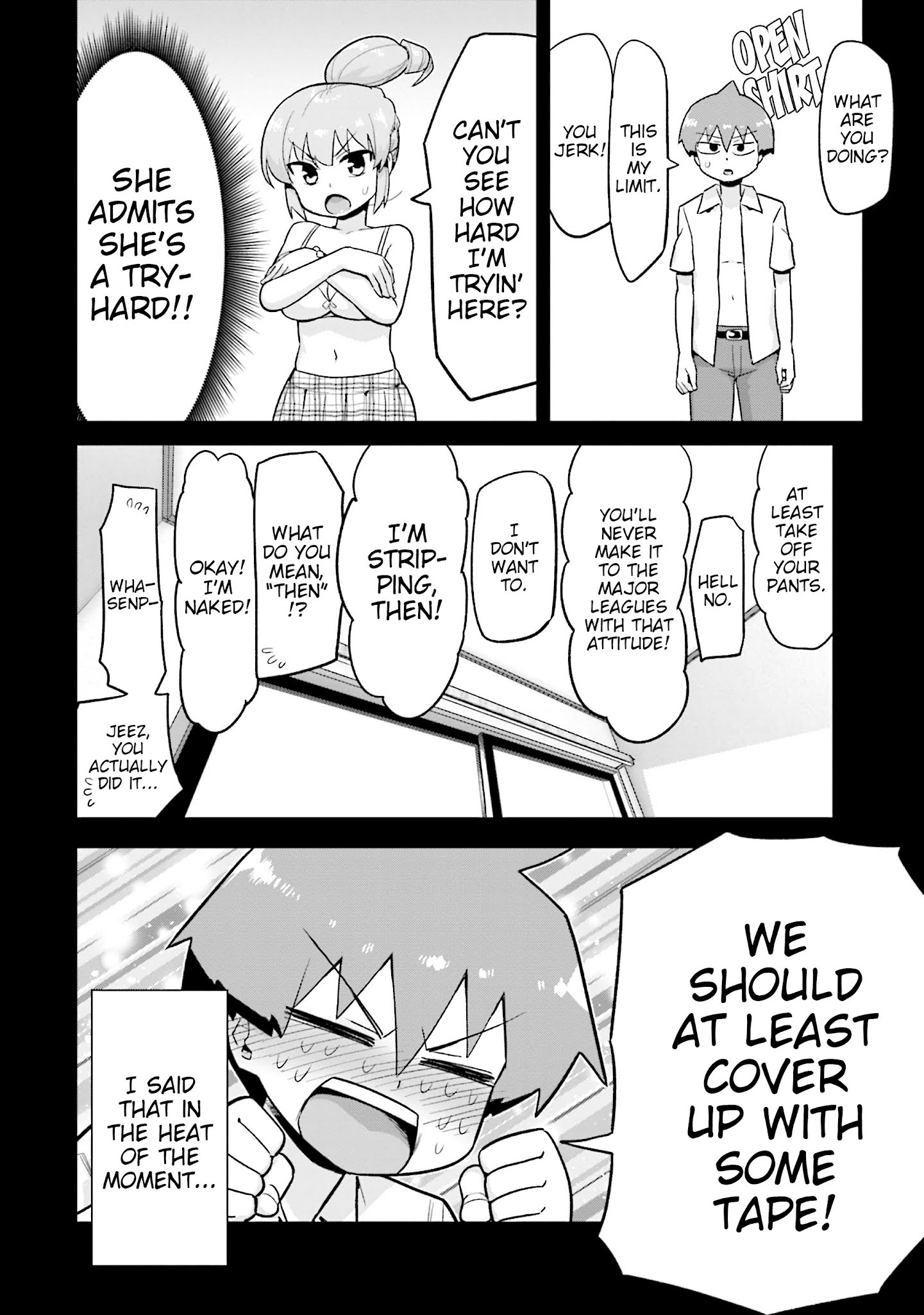 Uso-Bitch Senpai Chapter 14 #4