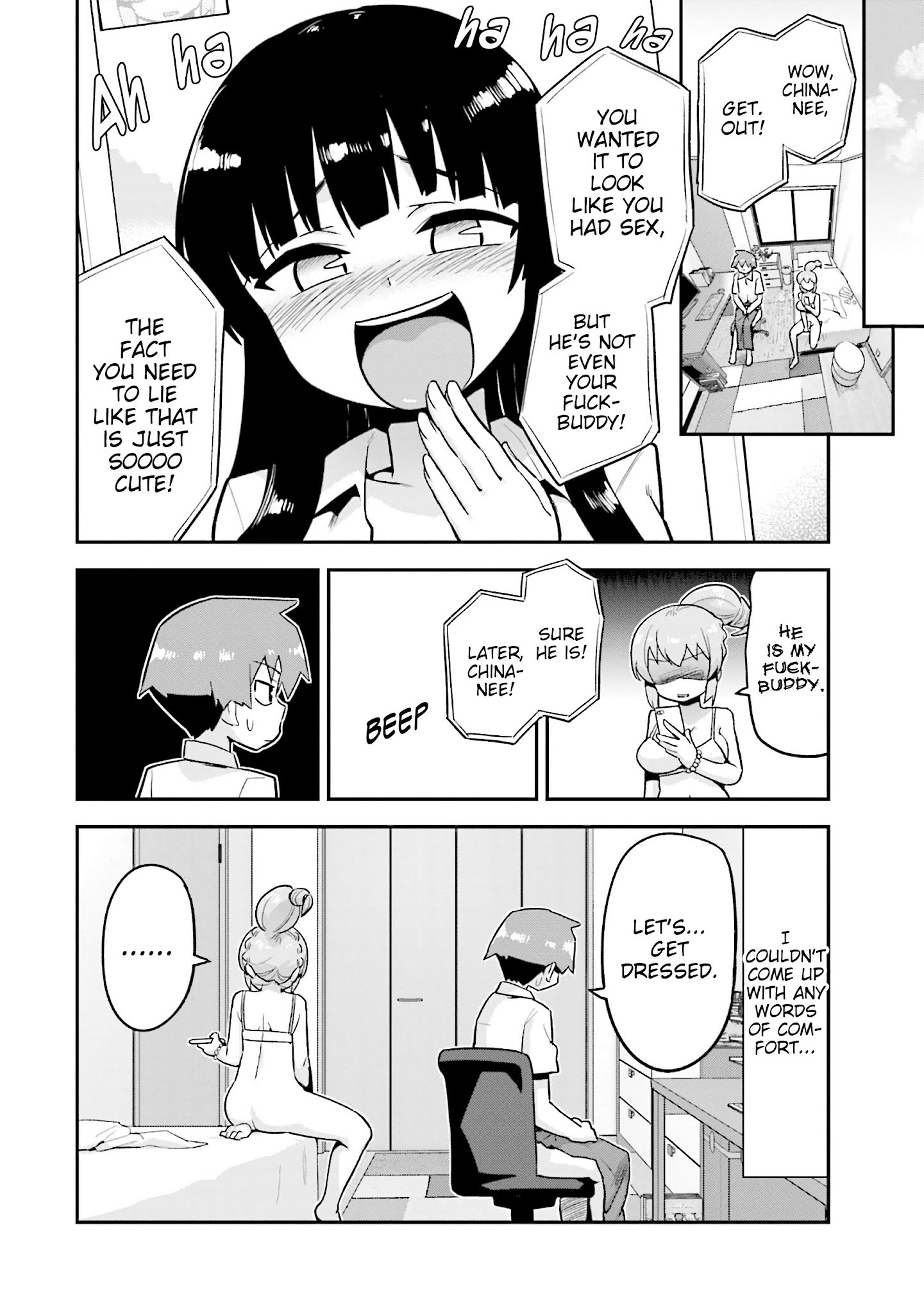 Uso-Bitch Senpai Chapter 14 #12